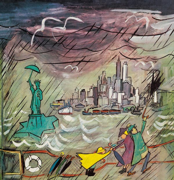 A Forgotten 1950 Classic by Ludwig Bemelmans Brings New York
to Life 1