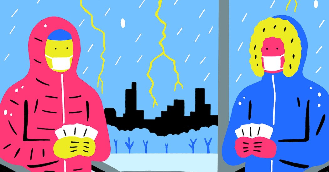 Avoid the Coronavirus, Forget Winter Weather: Socialize
Outside 1