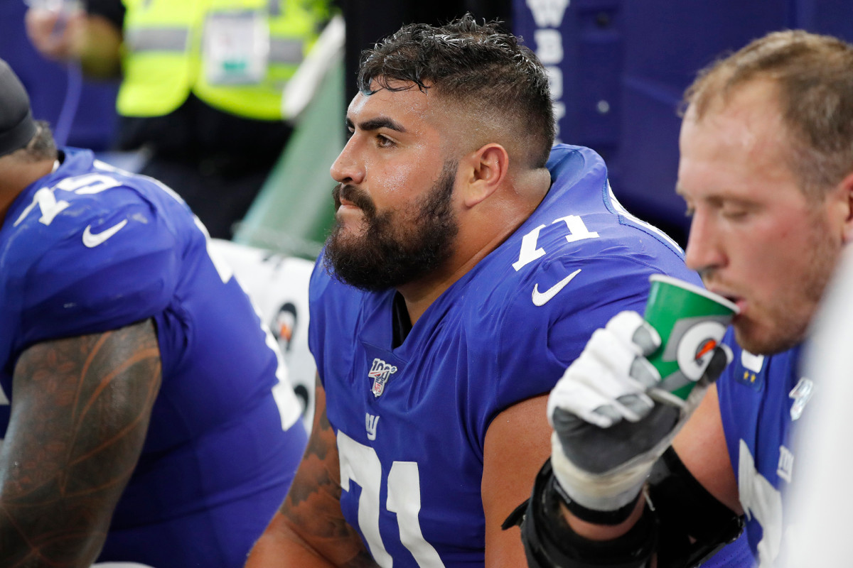 Giants relieved chaotic week sparked by COVID-19 is
over 1