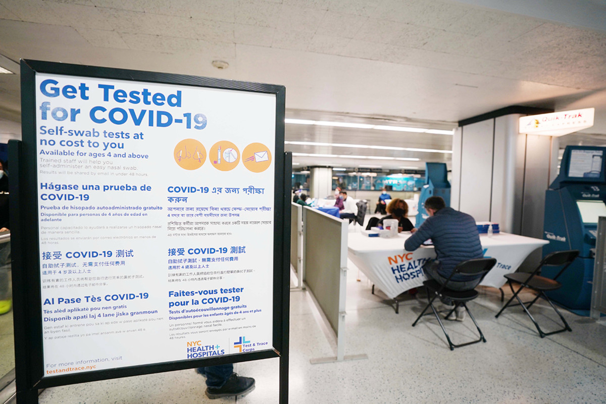 NYC opens 25 more COVID-19 testing sites to shorten long
lines before Thanksgiving 1