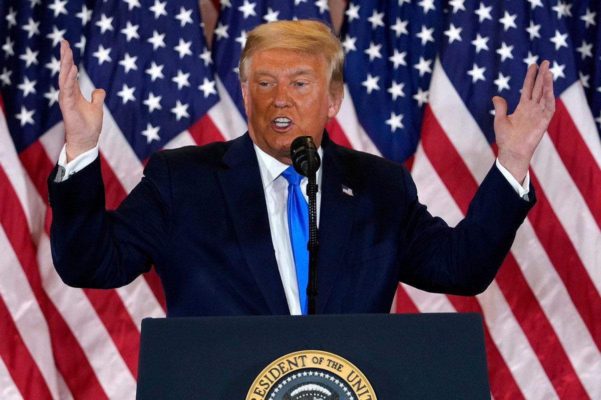 Twitter continues to mask Trump’s posts about ballot
counting 1