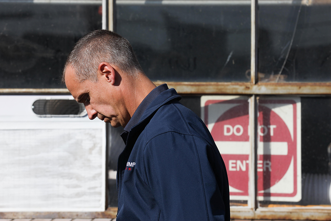 Corey Lewandowski tests positive for coronavirus 1