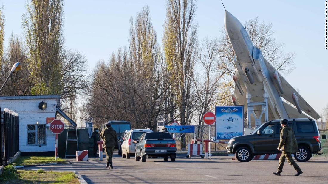 Russian soldier kills three officers in attack at military
base 1