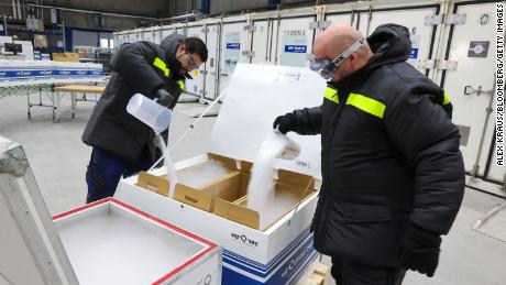 The world's now scrambling for dry ice. It's just one
headache in getting coronavirus vaccines where they need to
go 1