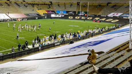 Rival high schools cancel their annual 'Turkey Bowl' for
first time in 100 years due to Covid-19 1