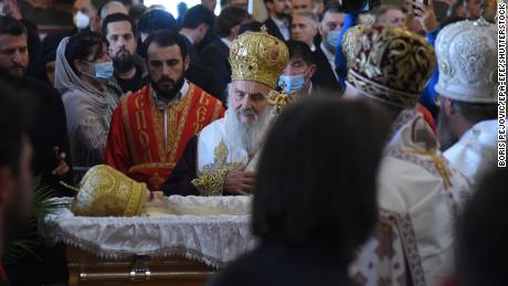 Church patriarch dies from Covid-19 after leading
open-casket funeral of bishop killed by the virus 1
