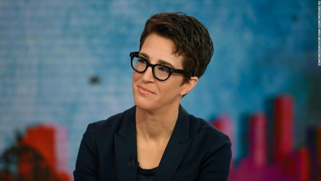 Hear Rachel Maddow's plea after her partner's battle with
Covid-19 1