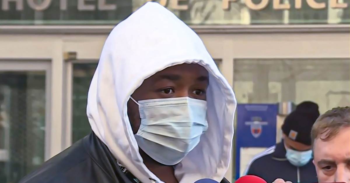 Paris police officers suspended over beating of Black
man 1