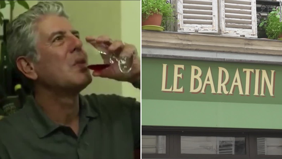 How bistro loved by Bourdain is coping with second lockdown
in France 1