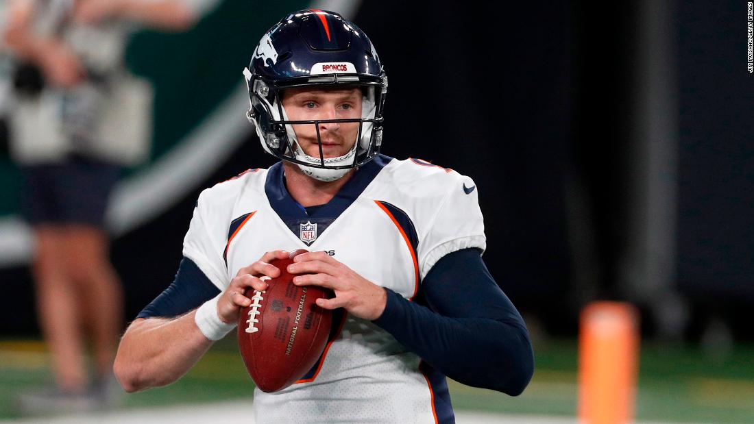 The Denver Broncos have no quarterbacks for Sunday's Saints
game due to NFL Covid-19 protocols 1