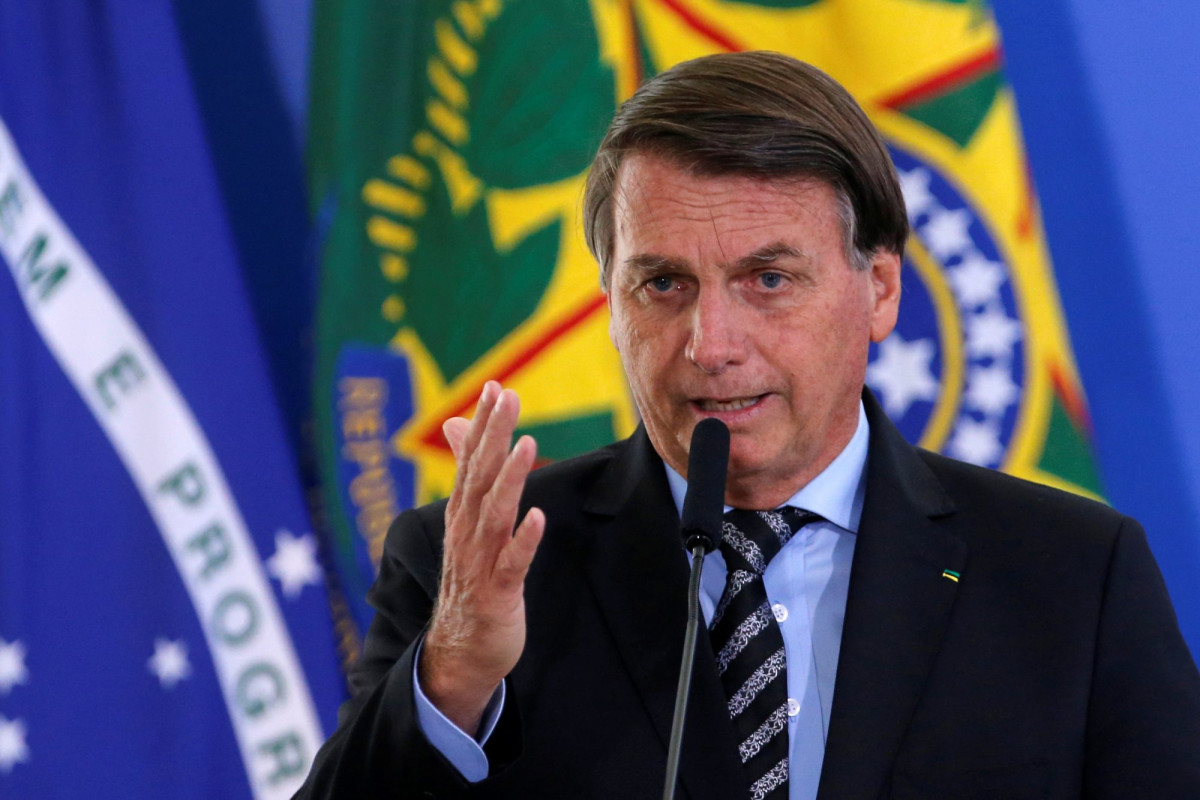Brazilian President Jair Bolsonaro says he will not take
COVID-19 vaccine 1
