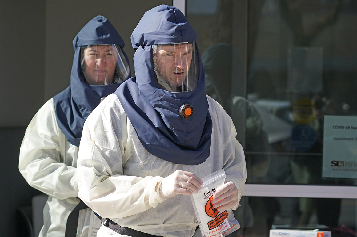 Pandemic on course to overwhelm U.S. health system before
Biden takes office 1