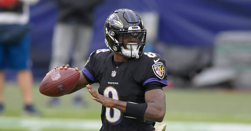 Lamar Jackson, Ravens Quarterback, Is Said to Test Positive
for Coronavirus 1