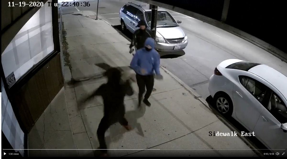 Alderman’s ward office vandalized for 3rd time this year, 3
caught on video throwing bricks through window 1 Alderman’s ward office vandalized for 3rd time this year, 3
caught on video throwing bricks through window 1