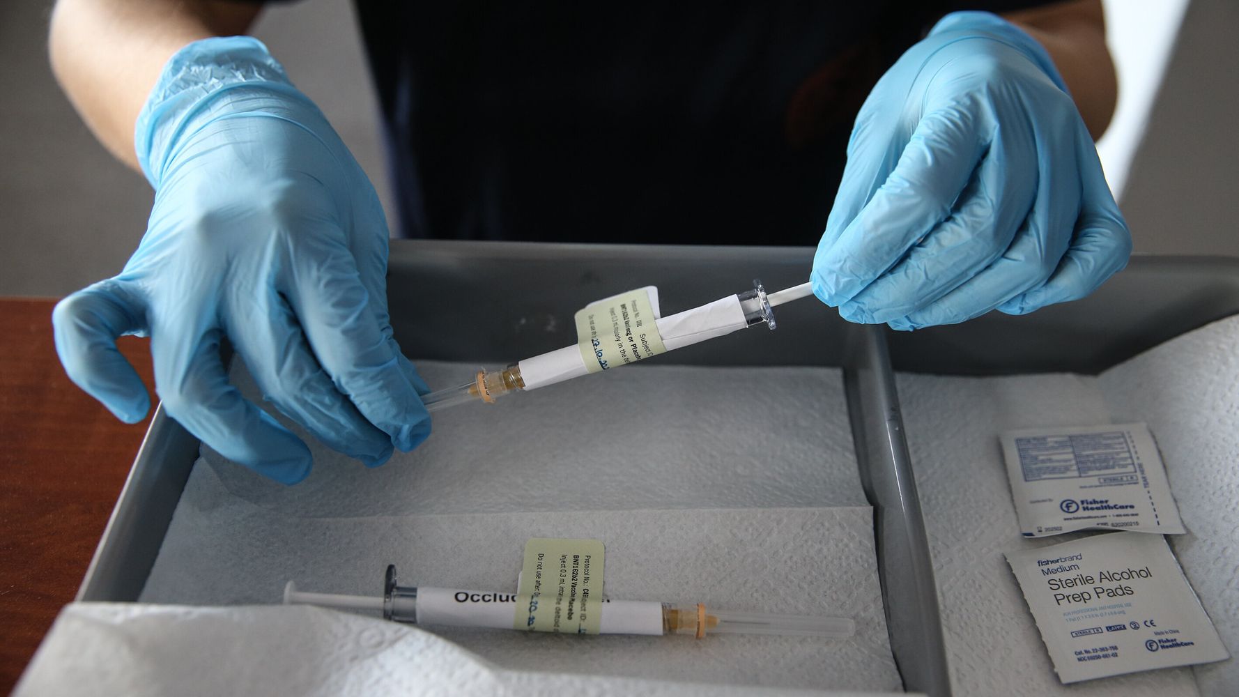 Pfizer Says Early Data Signals COVID-19 Vaccine Is
Effective 1