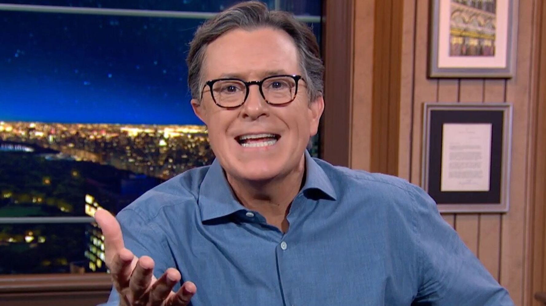 Colbert Reveals What He’s Most Looking Forward To When Trump
Leaves Office 1