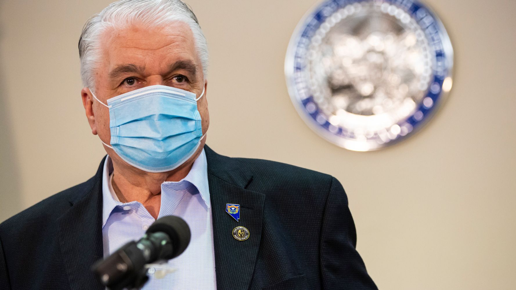 Nevada Governor Steve Sisolak Tests Positive For
COVID-19 1