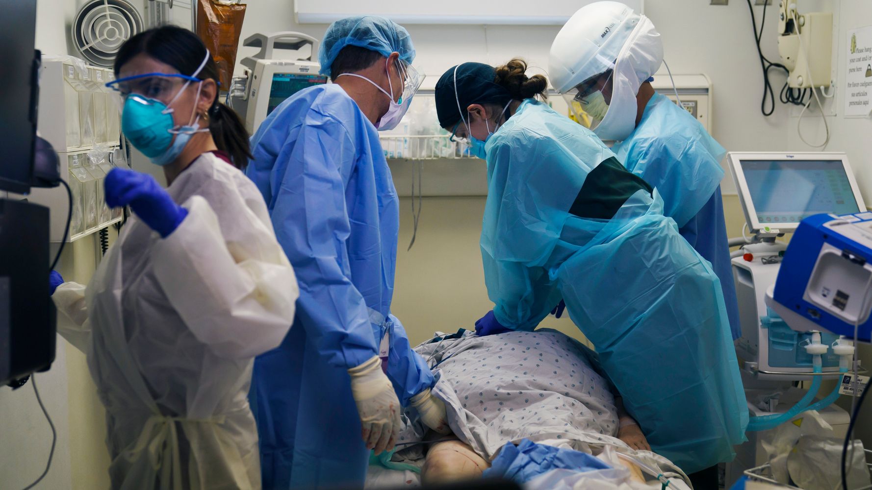 Daily COVID-19 Deaths In U.S. Reach Highest Level Since
May 1