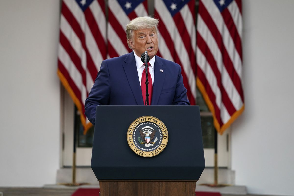Trump threatens to deprive New York of ’amazing’ COVID-19
vaccine despite losing election 1 Trump threatens to deprive New York of ’amazing’ COVID-19
vaccine despite losing election 1