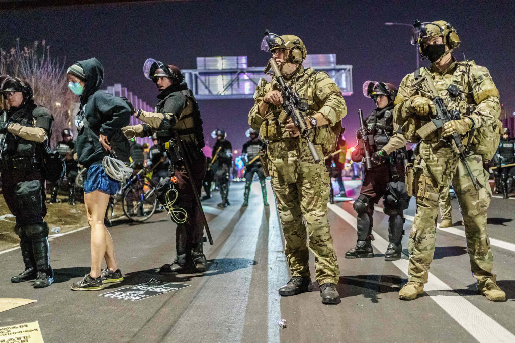 More than 600 arrested in post-election protest in
Minneapolis 1