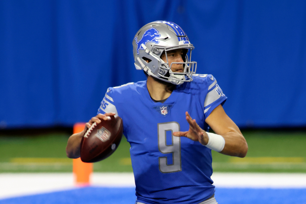 Lions place QB Matthew Stafford on Reserve/COVID-19
list 1