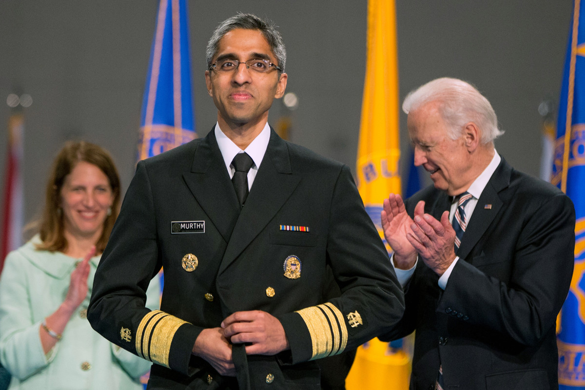 Biden names fired surgeon general as a head of his COVID-19
taskforce 1