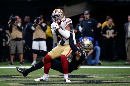 49ers’ Kendrick Bourne back on COVID-19 reserve list just 3
days after being cleared 1