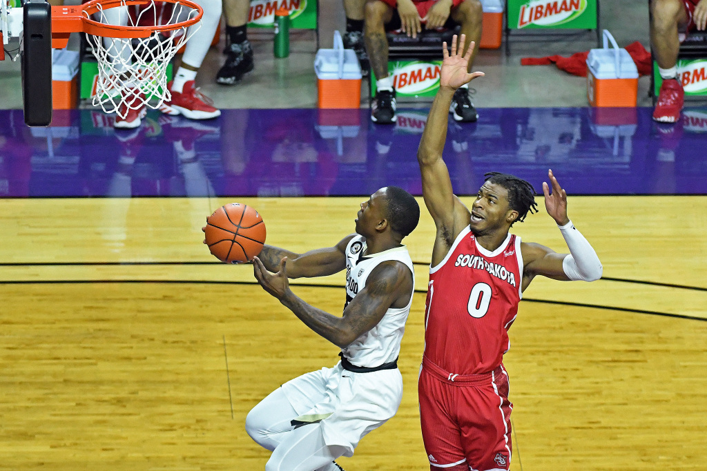 Shorthanded CU Buffs men’s basketball pulls away from South
Dakota in season opener 1