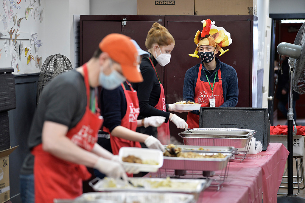 NYC soup kitchen sees shorter lines this Thanksgiving amid
COVID-19 1