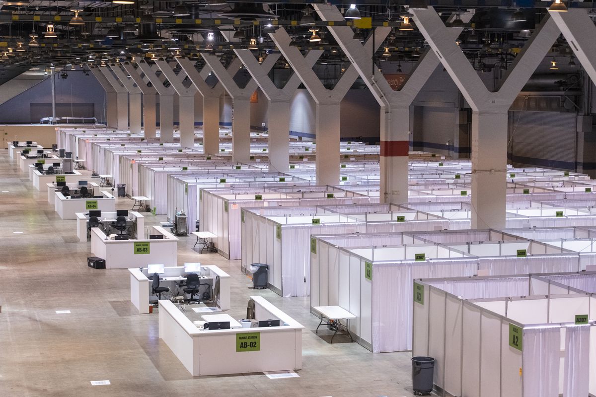 Now-closed McCormick Place COVID-19 hospital cost taxpayers
$15M to staff, run 1