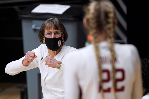 Bay Area college basketball roundup: COVID-19 forces
adjustments, Stanford women roll to 68-point win 1