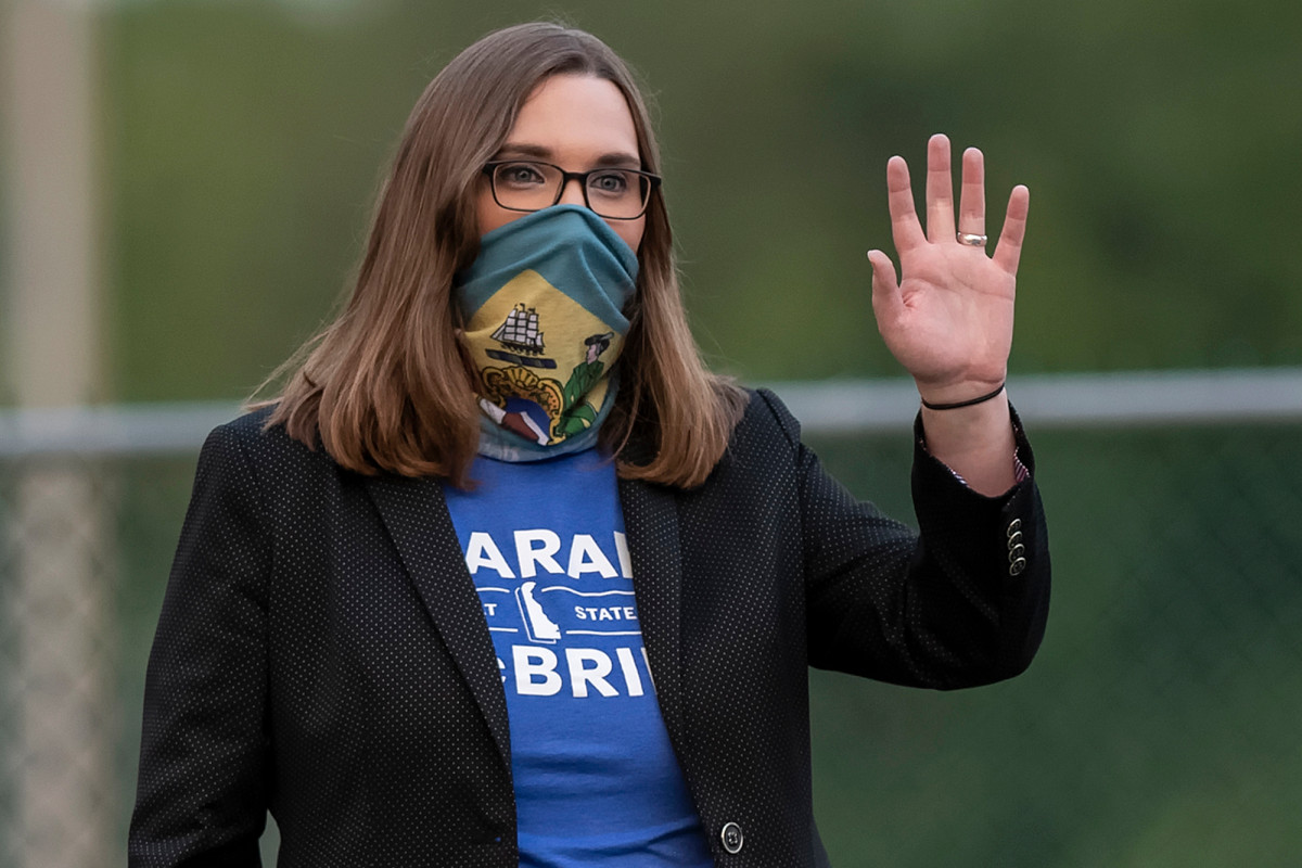 Delaware elects Sarah McBride, first openly trans state
senator in the US 1