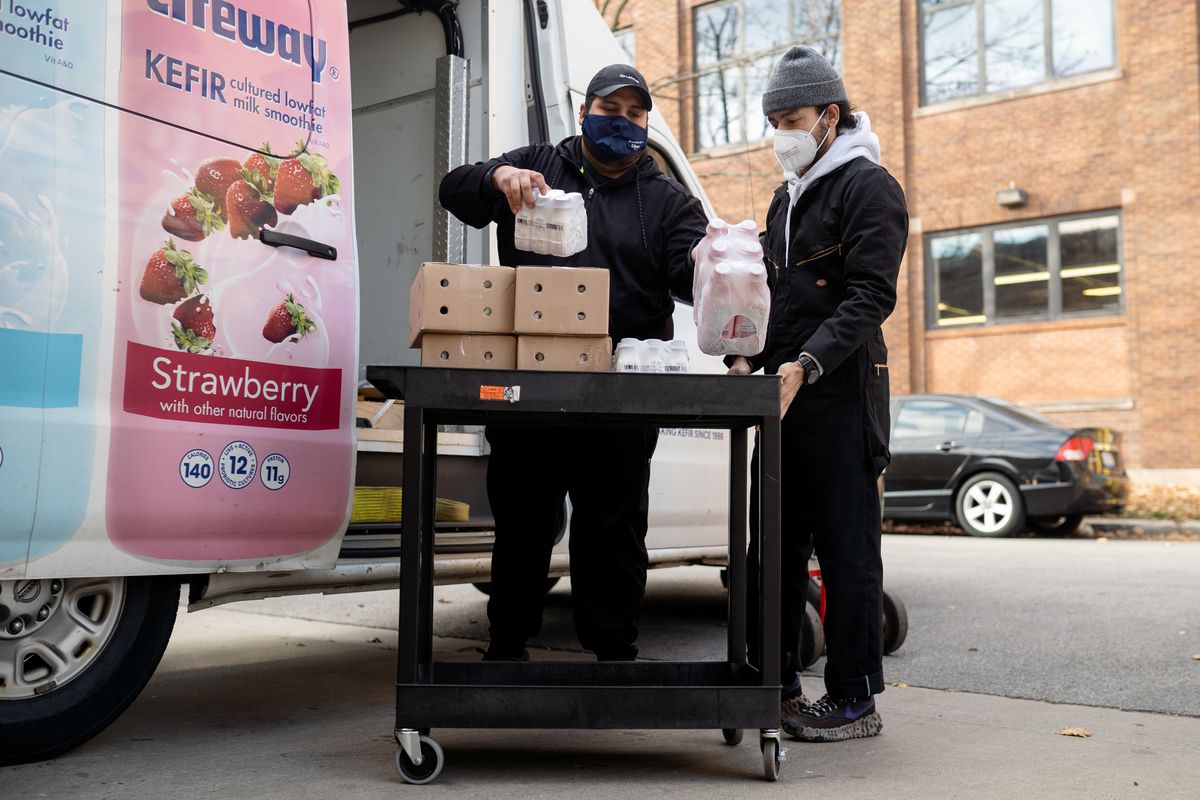 As winter approaches and coronavirus cases surge, fight
against hunger continues 1