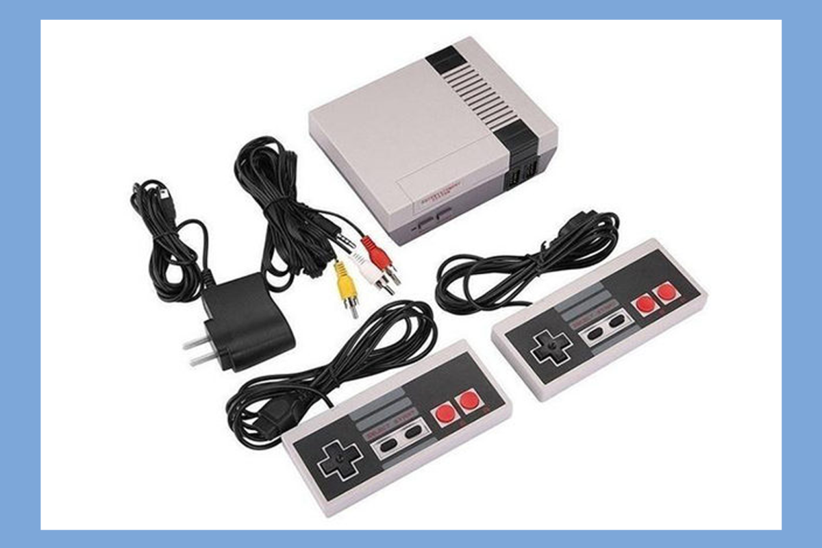 Save over 60% on this retro gaming console that comes with
600+ classic video games 1