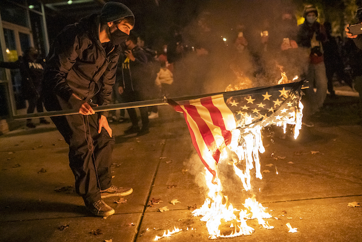 Summer Protests Led to Violence Across the Country, Top Cop
Group Says 1