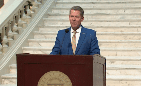 Gov. Kemp says no new COVID-19 restrictions despite surge
warning, talks vaccine distribution 1