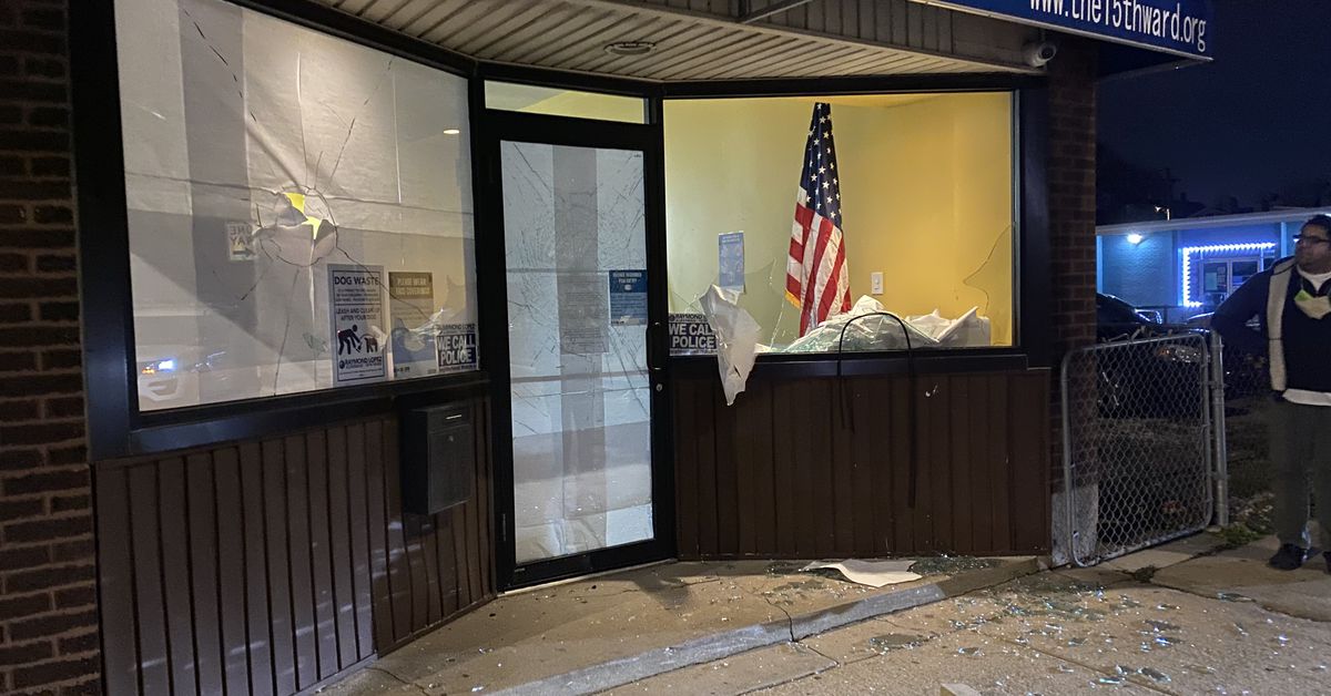 Brick thrown through Ald. Ray Lopez’s office window, 4th
attack this year 1