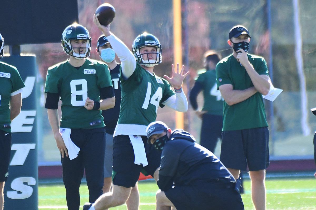 Jets’ Sam Darnold not ready to say he’ll start versus
Patriots 1