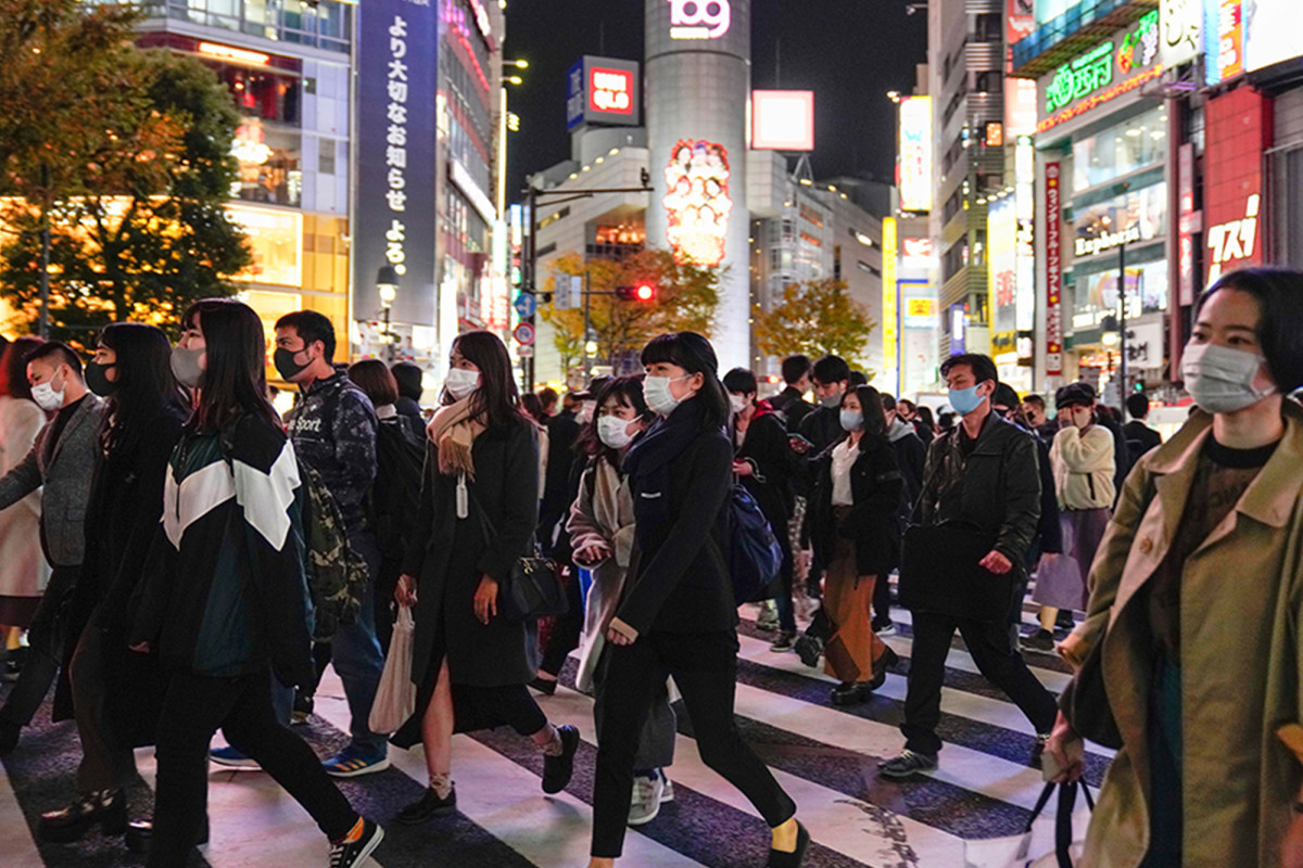 Number of suicides in Japan over month span exceed deaths
from COVID-19 1