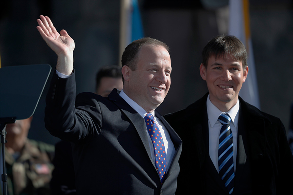 Colorado Gov. Jared Polis and his husband test positive for
COVID-19 1
