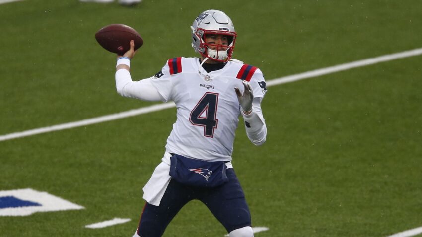 A Patriots insider explained why the team may be down on
Jarrett Stidham 1