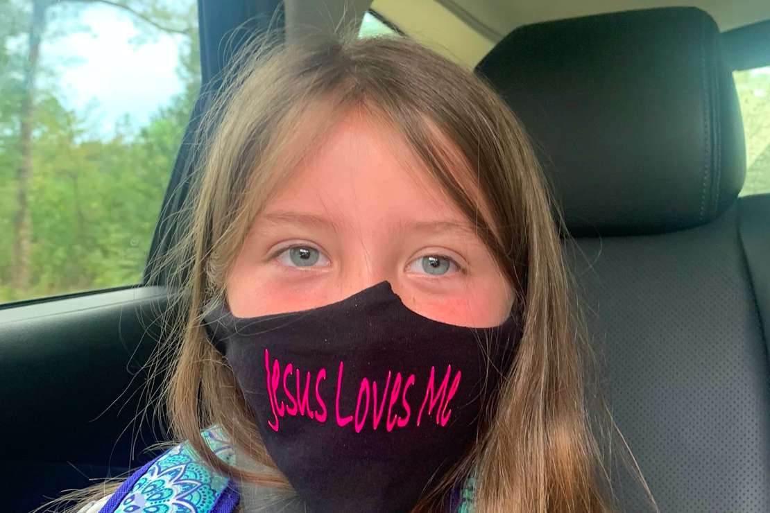 Miss. School Bans 3rd Grader's 'Jesus Loves Me' Mask, Allows
'Black Lives Matter' 1