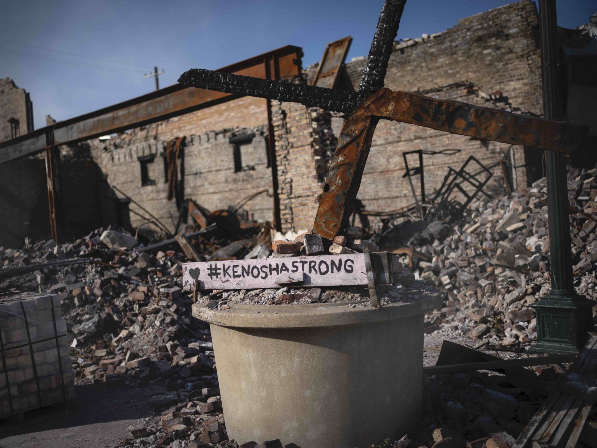 PHOTOS: Kenosha, Wisconsin -- Still Scarred by Black Lives
Matter Riots, on Eve of Election 1