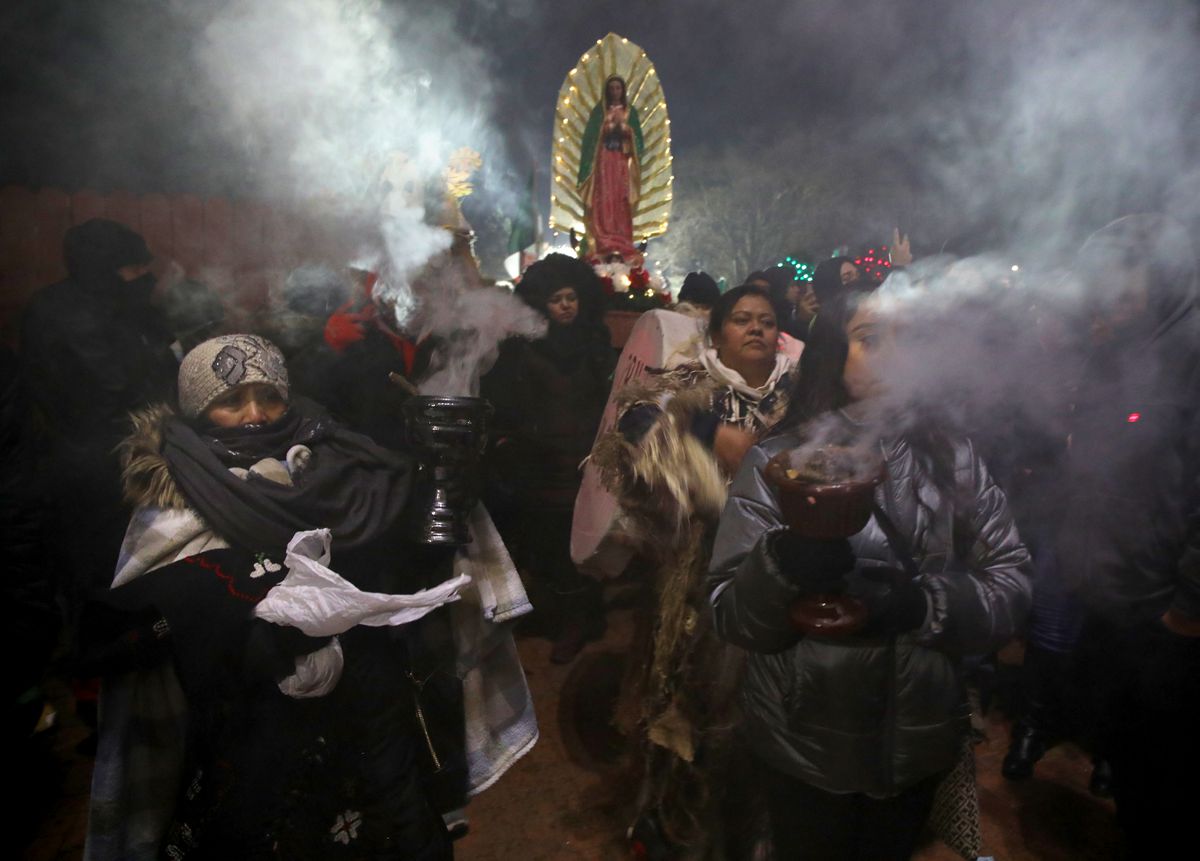 Our Lady of Guadalupe feast canceled amid COVID-19 concerns;
event typically draws hundreds of thousands to Catholic shrine in
Des Plaines 1 Our Lady of Guadalupe feast canceled amid COVID-19 concerns;
event typically draws hundreds of thousands to Catholic shrine in
Des Plaines 1