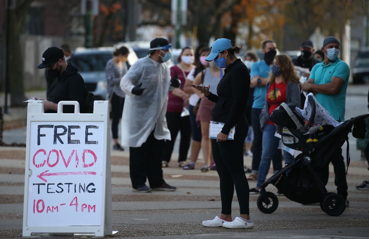 The Spin: Illinois officials urge residents stay home as
COVID-19 deaths spike | Lightfoot says wife wasn’t initially keen
on mayoral bid | Chicago unions stand with embattled
Madigan 1 The Spin: Illinois officials urge residents stay home as
COVID-19 deaths spike | Lightfoot says wife wasn’t initially keen
on mayoral bid | Chicago unions stand with embattled
Madigan 1