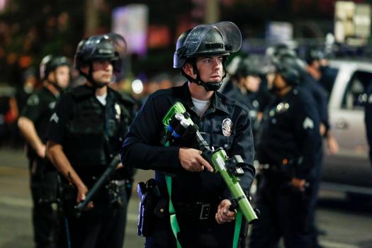 California police groups back requiring college classes for
prospective officers 1