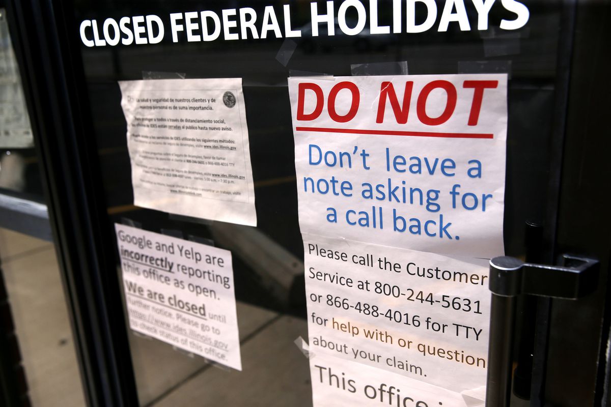You lost your job because of COVID-19 restrictions and
unemployment benefits are set to shrink in Illinois. Here’s what to
know. 1 You lost your job because of COVID-19 restrictions and
unemployment benefits are set to shrink in Illinois. Here’s what to
know. 1