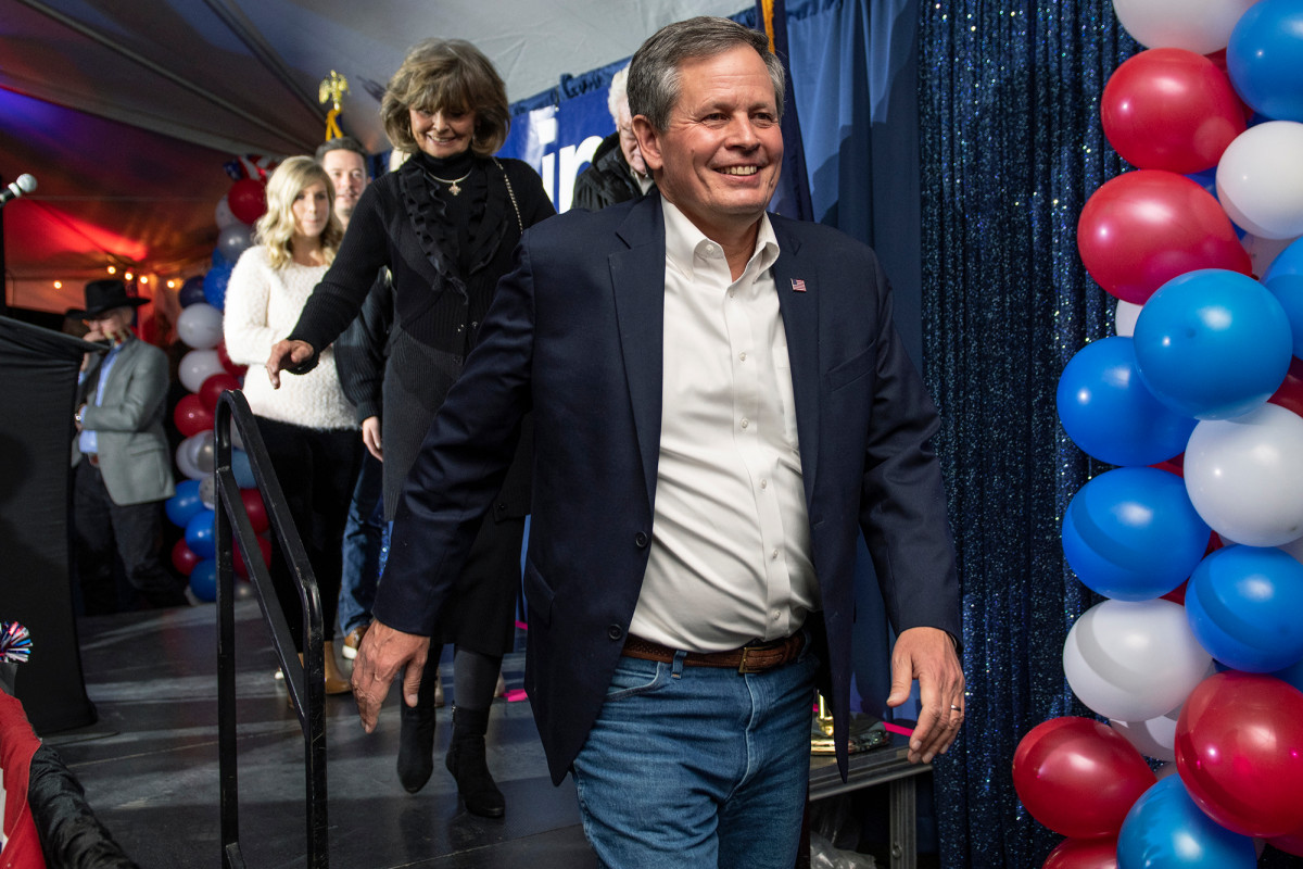 Steve Daines has COVID-19 antibodies after participating in
Pfizer vaccine trial 1