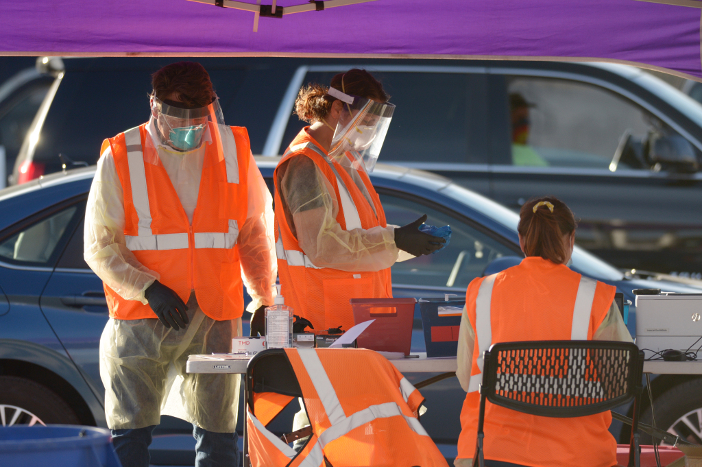 Denver COVID-19 testing sites can’t keep up with demand,
forcing change in strategy 1