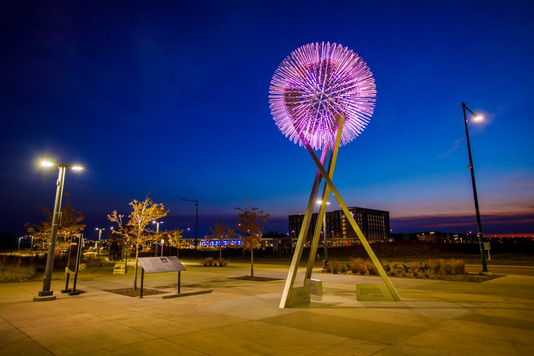 DIA’s newest sculpture honoring Peña kinda like the
coronavirus 1